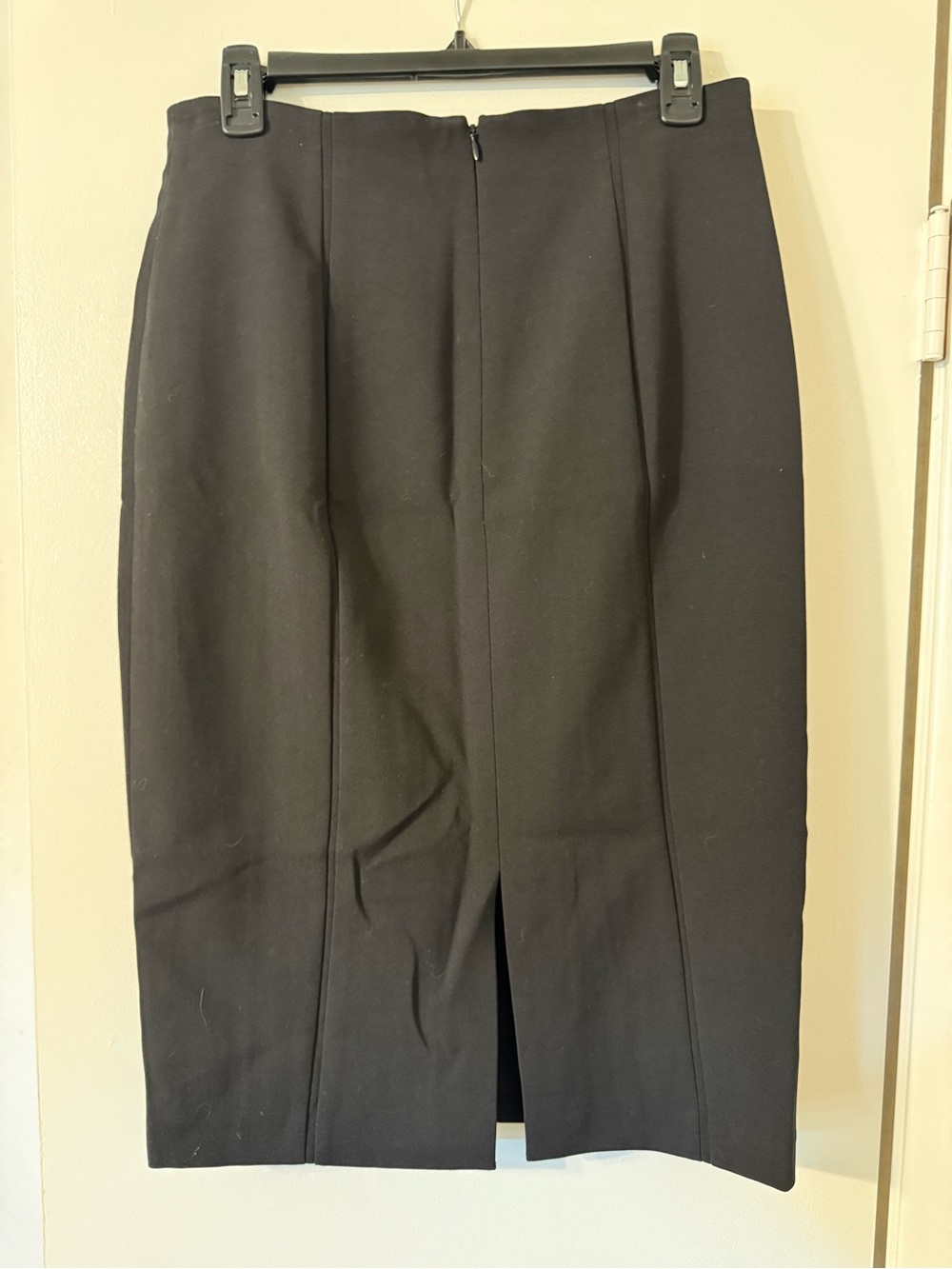 White House Black Market Black Lace-Up Pencil Skirt Size 8 - Picture 8 of 10